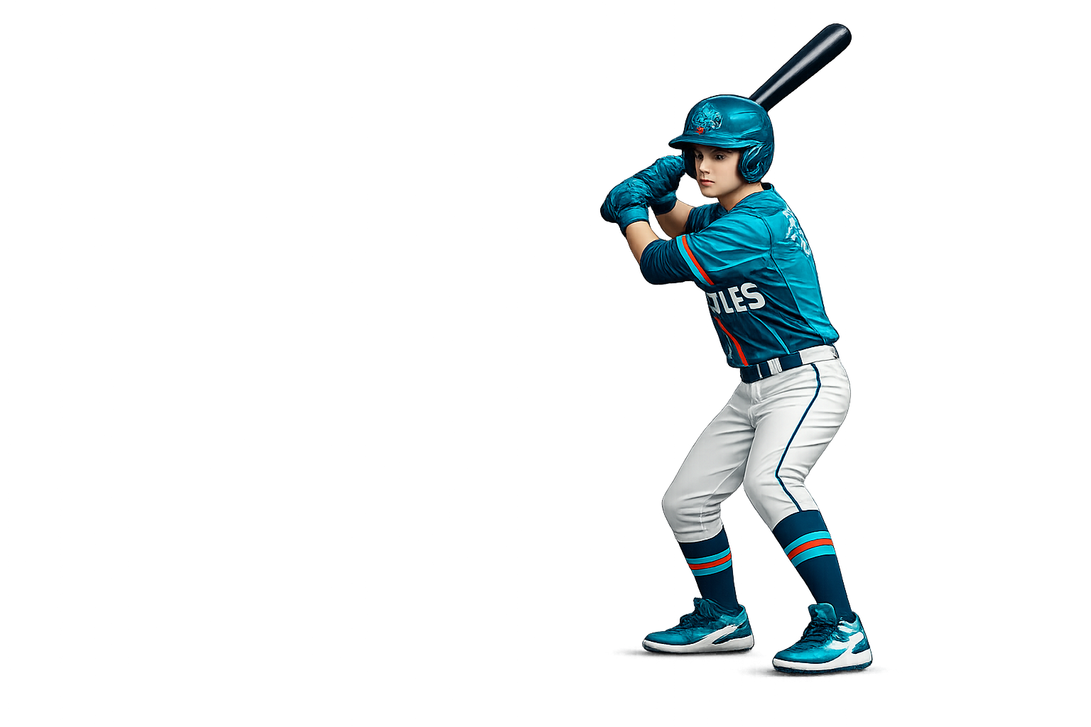 AI-assisted baseball visual concept board
