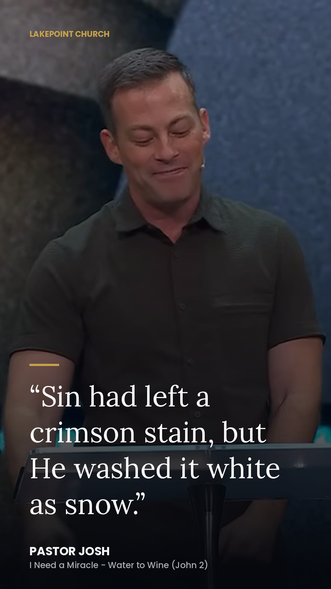 Vertical sermon quote graphic preview